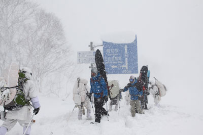 猛吹雪でPhoto Sessionならず