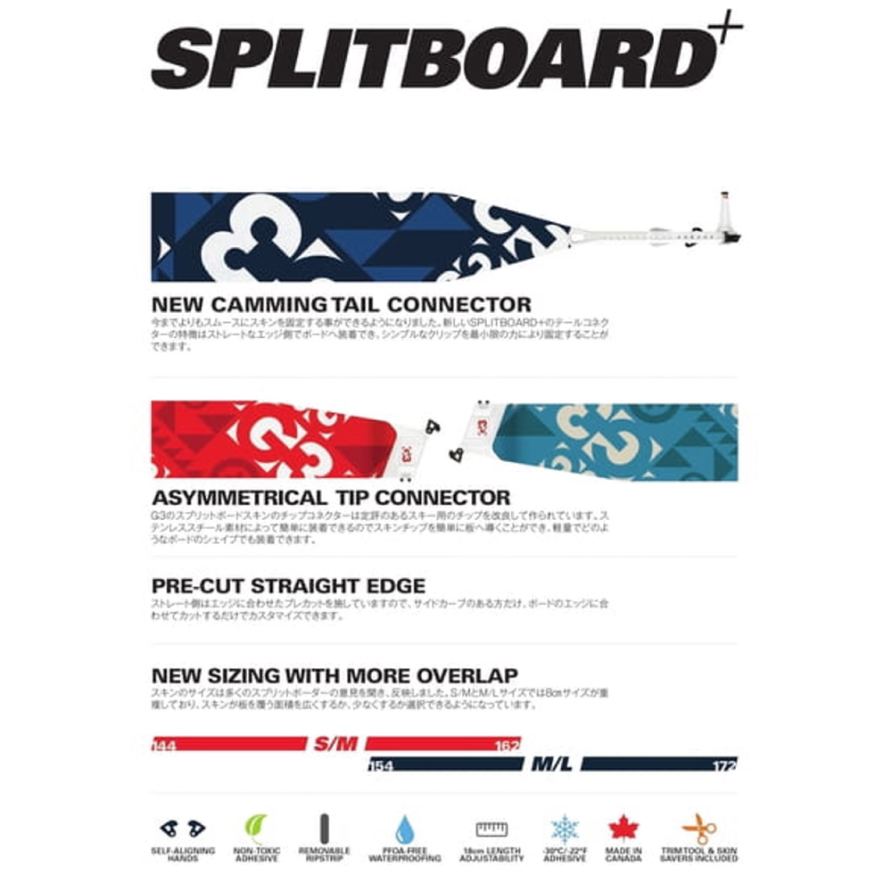 SPLITBOARD+ UNIVERSAL【G3】スプリットシール