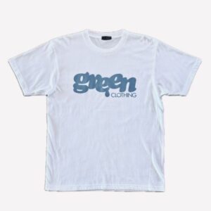 LOGO TEE - ホワイト【GREENCLOTHING】