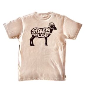 MOUNTAIN SHEEP CLUB TEE - サファリ【GREENCLOTHING】